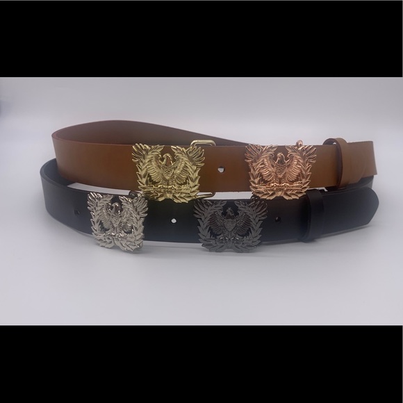 Warrant Officer Eagle Rising Mini Belt Buckles - Picture 1 of 2